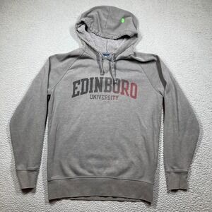 Edinboro University‎ Hoodie Adult Medium Gray Pullover Sweatshirt Pennsylvania